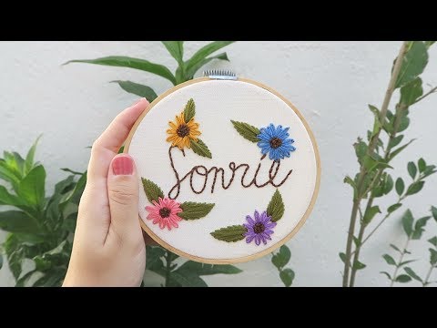 LETRERO BORDADO - IDEAS PARA BORDAR