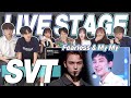 eng) SEVENTEEN 'Fearless & My My' Stage Reaction | 세븐틴 컴백쇼 무대 리액션 | J2N VLog