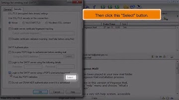 7) Configuring an IMAP email account in Pegasus Mail by Gecko Websites
