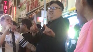 Chủ Tịch Triều Tiên Kim Jong-un nhảy tưng bừng tại Bùi Viện gây sốt - Trần Quang Hùng kết nối
