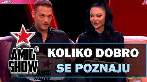 Koliko dobro se poznaju? - Anđelo i Anita, Maja i Stanislav (Ami G Show S16)