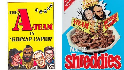 Shreddies The A Team Comics & Cereal Advert (1985)