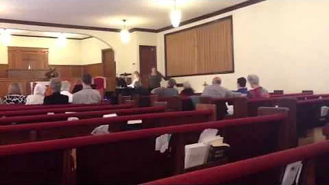 Paula Handley church singing 9/29/12