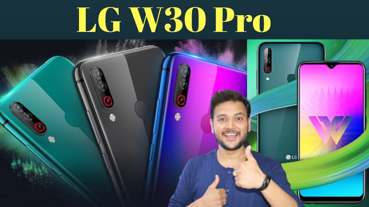 LG W30 Pro Launched - AI Camera Phone - Specs, Price [Hindi] - YouTube