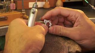 Artistic gymnastics jewellery pendant video