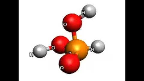 Molécule : H3PO3