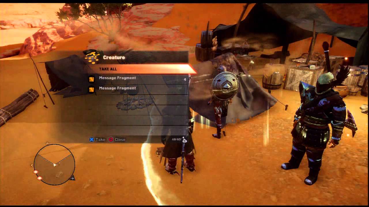 312 Dragon Age Inquisition Nightmare Walkthrough HD PS3 (Echoback Canyon)