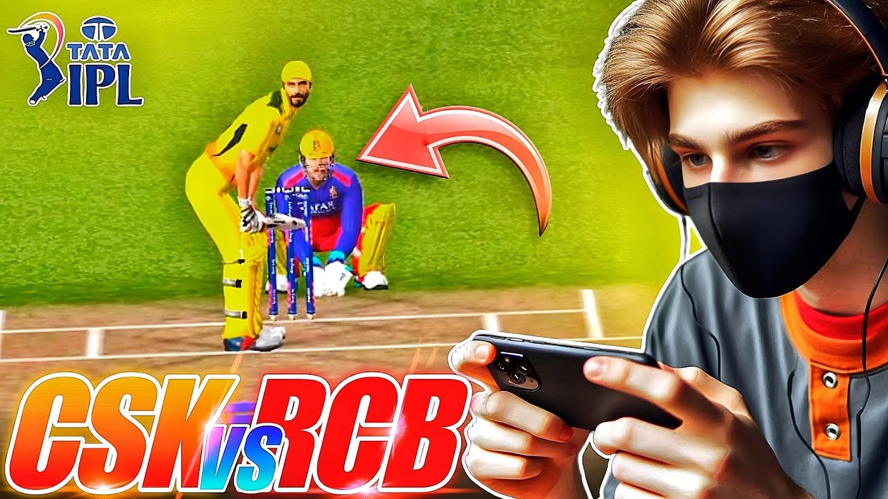 🥶Last Ball Thriller '' CSK vs RCB '' IPL 2025 - YouTube