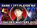RANK 1 TFT PLAYER COACHES MASTERS PLAYER - COACHING VOD #1 - Teamfight Tactics Fates Set 4.5