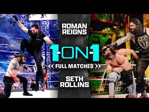 FULL MATCHES: Roman Reigns vs. Seth Rollins | 1\u002Don\u002D1 on WWE PLEs