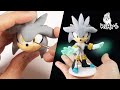 Create Silver the hedgehog with Clay / Sonic the hedgehog / Clay Art / Sculpey [kiArt 키아트 키아]