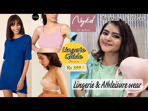 Comfortable Lingerie & Athleisure Essentials | Nykd by Nykaa haul | Ria  #NykdByNykaa