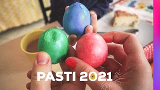 PASTI 2021 | Vopsit &amp; ciocnit oua, activitati cu copii primavara | Cadouri, jocuri, carti || eVrabie