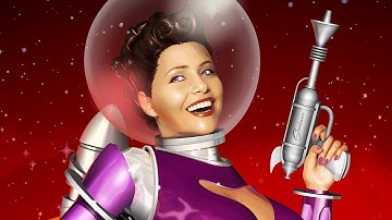 BlastOff Betty Speed Drawing for CorelDRAW International Design Contest