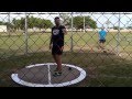 Hammer throw basics  the standing throw