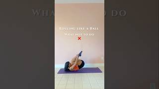 Pilates Fundamentals: Rolling Like a Ball ⚽️