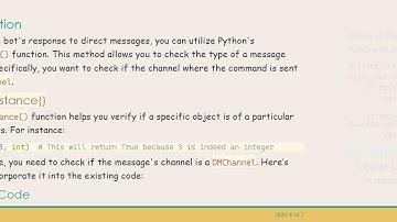How to Make Your Discord Bot Commands Work Only in Direct Messages?
