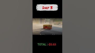 DAY 3 of opening a CS2 case until we hit a GOLD #csgo #cs2 #caseopening #ohnepixelbest #gold
