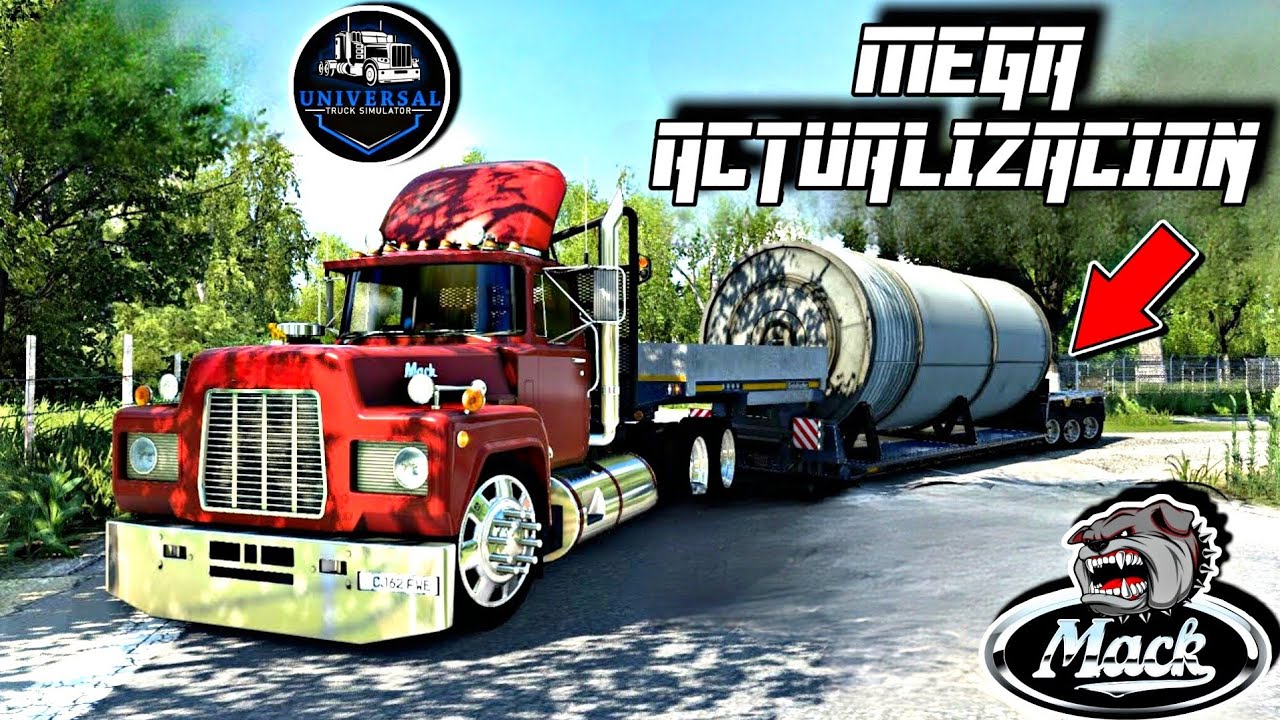 ! MEGA ACTUALIZACION ! , NUEVOS CAMIONES Y MAPA, UNIVERSAL TRUCK