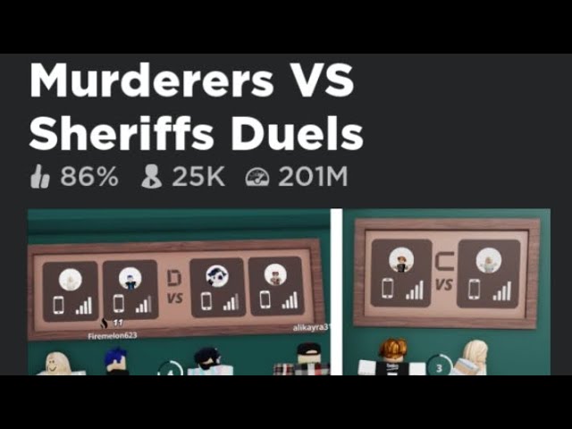 Murderers Vs Sheriffs Duels, Golden Stuff, Roblox