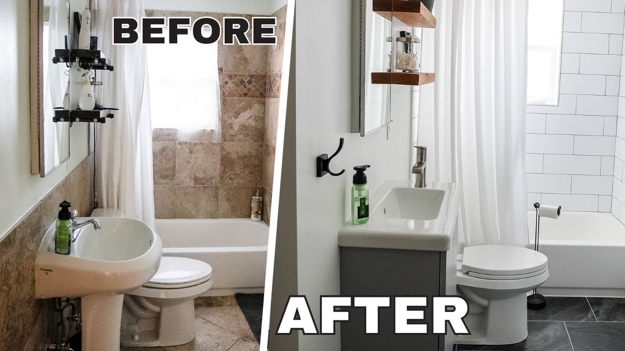 Bathroom Mini-Renovation {Part 3: DIY Shower Storage}