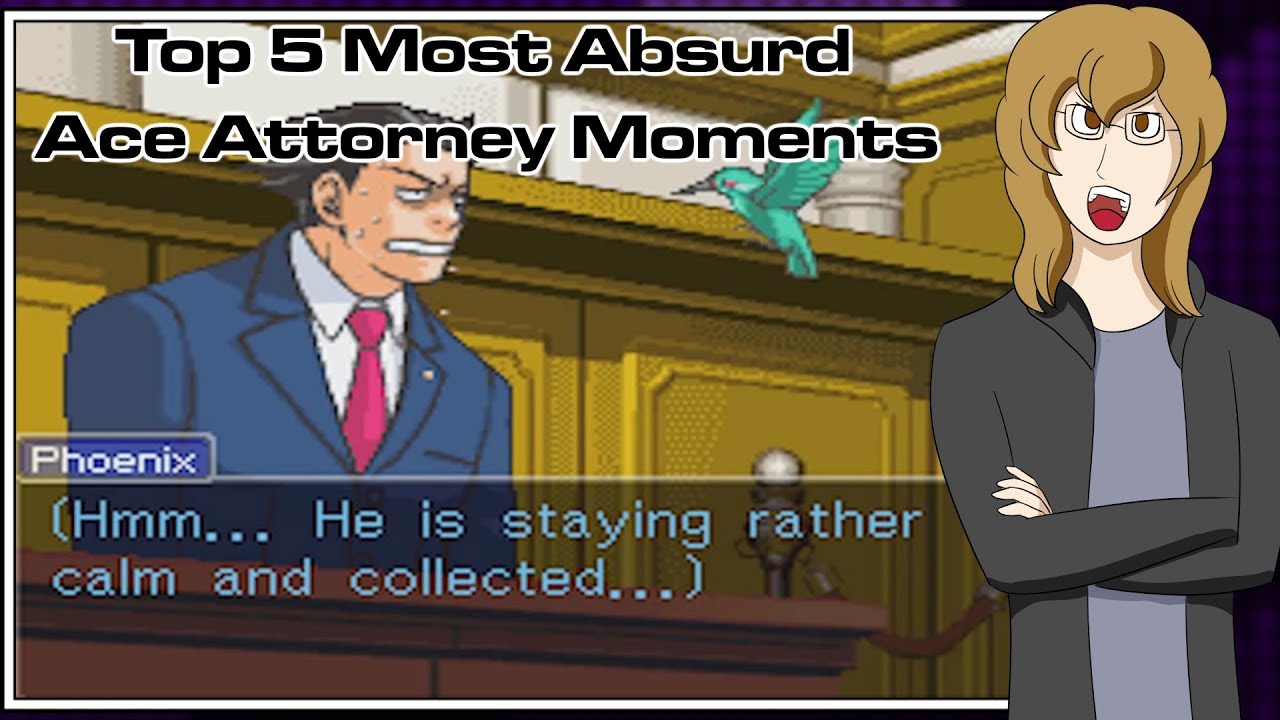Top 5 Most Absurd Ace Attorney Moments - Turnabout Robin
