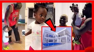 Medikal and Fella Makafui Shows off $200,000 Mansion for their Little Daughter