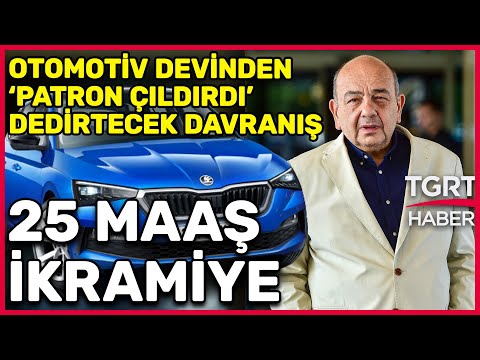 Yüce Auto’dan Çalışanlara Büyük Jest: 120 Çalışana 25 Maaş İkramiye- Ekrem Açıkel İle TGRT Ana Haber