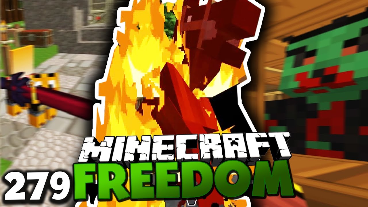 Minecraft Freedom EIN TRAGISCHER UNFALL & HANS MUSS DAS DORF VERLASSEN! Minecraft FREEDOM ...