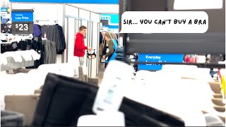 Funniest Bra Prank On Walmart Workers She Was So Confused