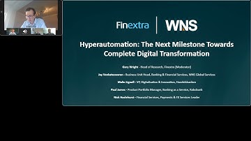 Webinar - Hyperautomation: The Next Milestone Towards Complete Digital Transformation