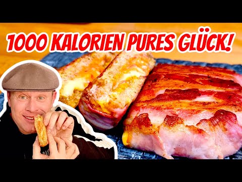 ULTIMATE GRILLED BACON CHEESE SANDWICH | 1000 Kalorien pures Glück | Grill & Chill / BBQ & Lifestyle