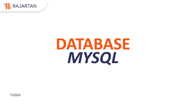 Apa yang dianggap sebagai database mysql besar?