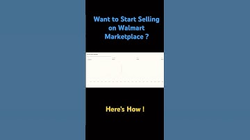 How to start selling on Walmart Marketplace in 2025 📦💻 #startselling #sellonline #smallsellers
