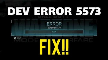 Fix Call of Duty Warzone Dev Error 5573 on all platforms (PS4,XBOX, PC)