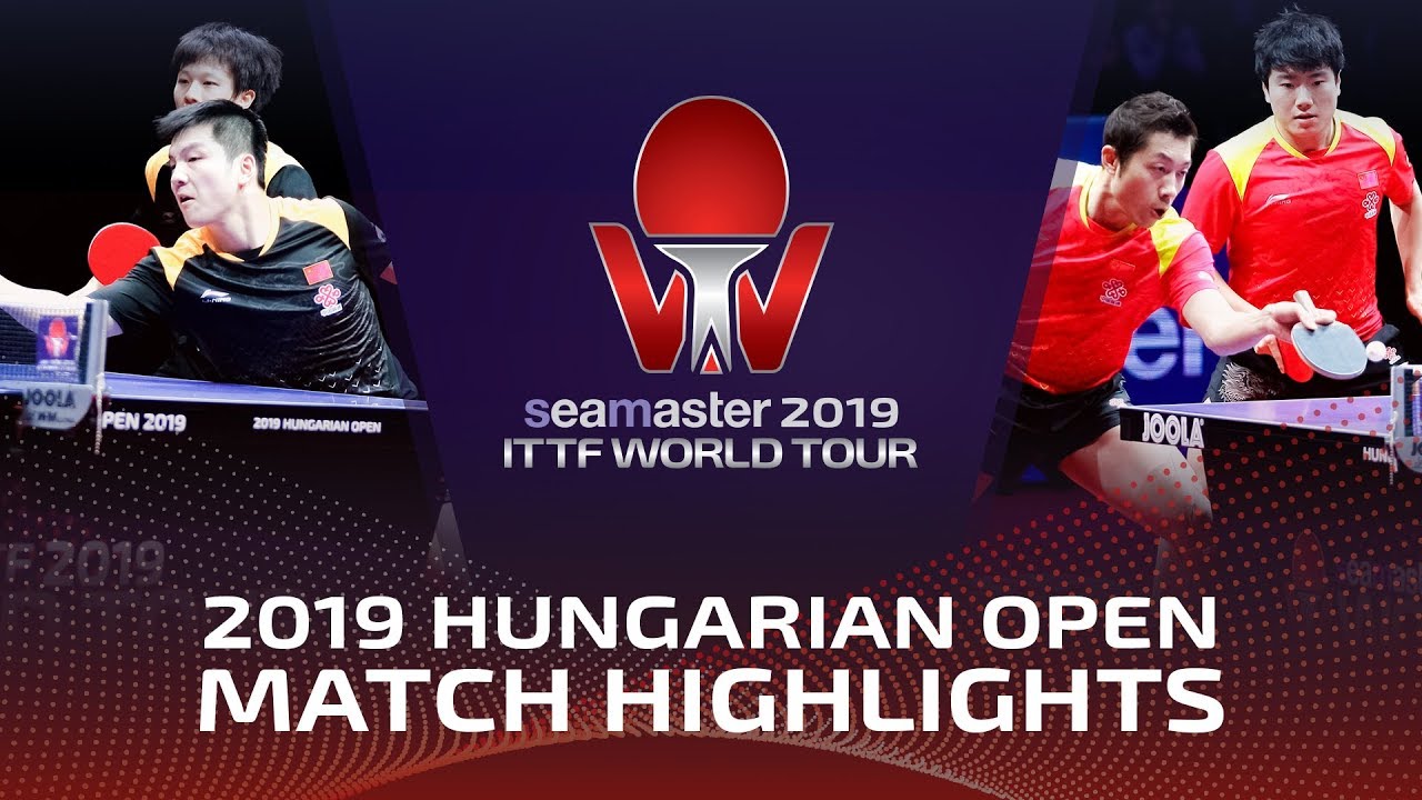 kait diaz Xu Xin/Liang Jingkun vs Fan Zhendong/Lin Gaoyuan | 2019 Hungarian Open Highlights (Final)