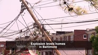 VIDEO NOW: Official, eyewitness on Baltimore explosion