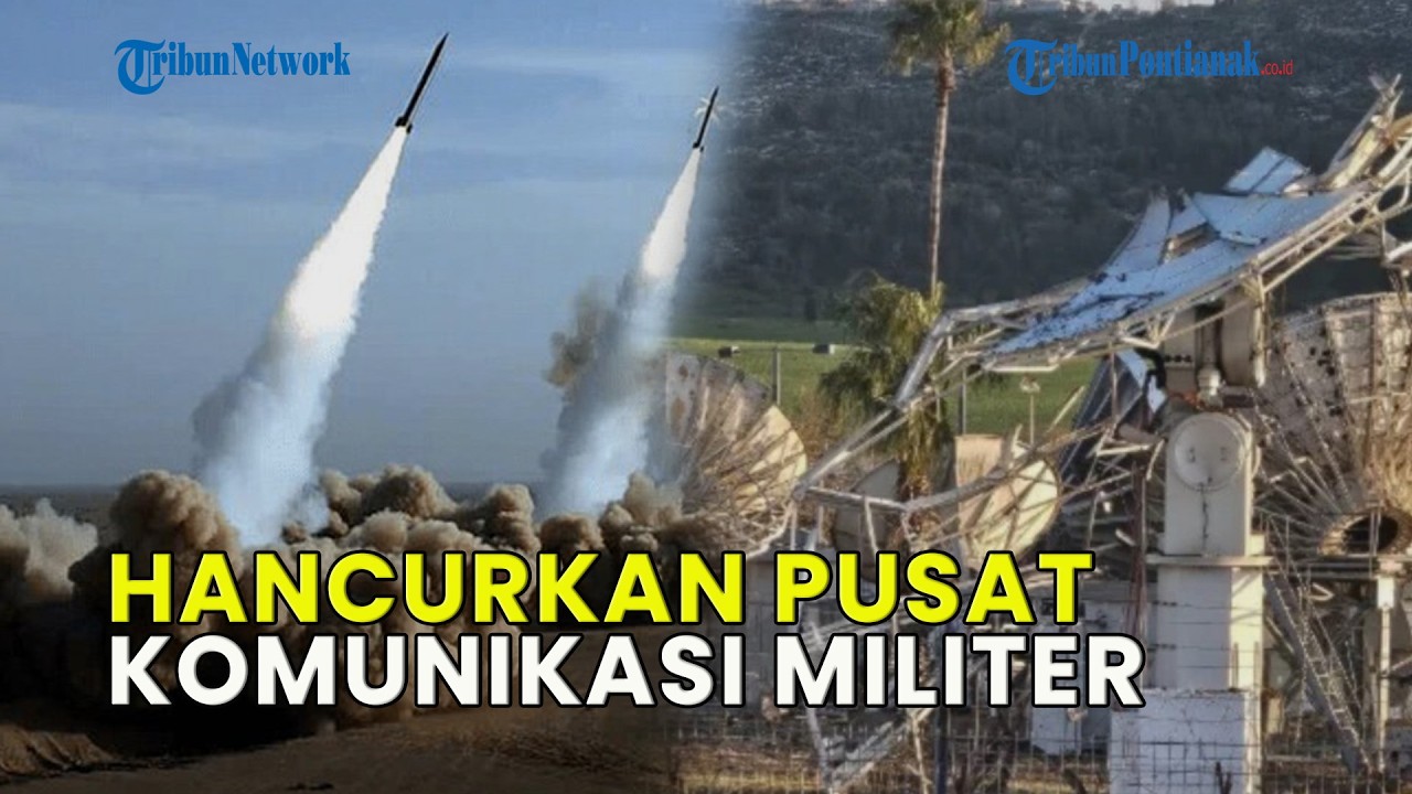 IRAN KLAIM BERHASIL HANCURKAN PUSAT KOMUNIKASI MILITER ISRAEL❗