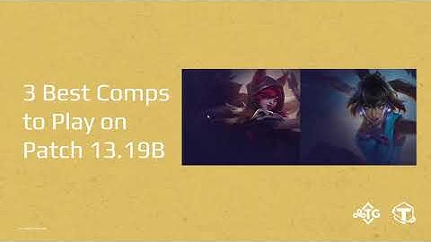 TFT Masterclass | 3 Best Comps to Play on Patch 13.19-B | Upsetmax | September 28, 2023