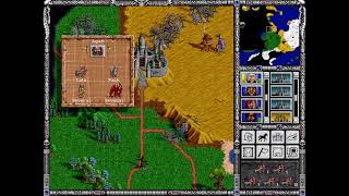 Heroes 2. (No commentary). Aging Men. Blue. Random. Warlock. Part 1. #homm2