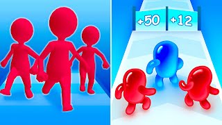 Join Clash 3D Vs Join Blob Clash 3D🟥🟪🟥Walkthrough Android IOS Gameplay BB11