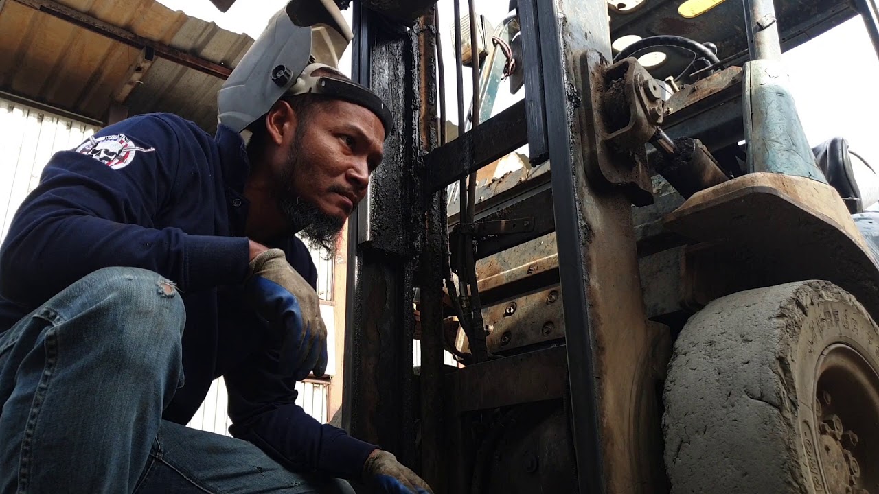 เปลี่ยนลูกปืนเสายกโฟรคลิฟ