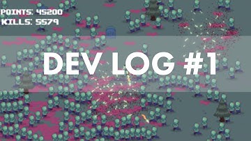 MY FIRST VIDEO GAME EVER | Dev Log #1 (Pixel Plague)