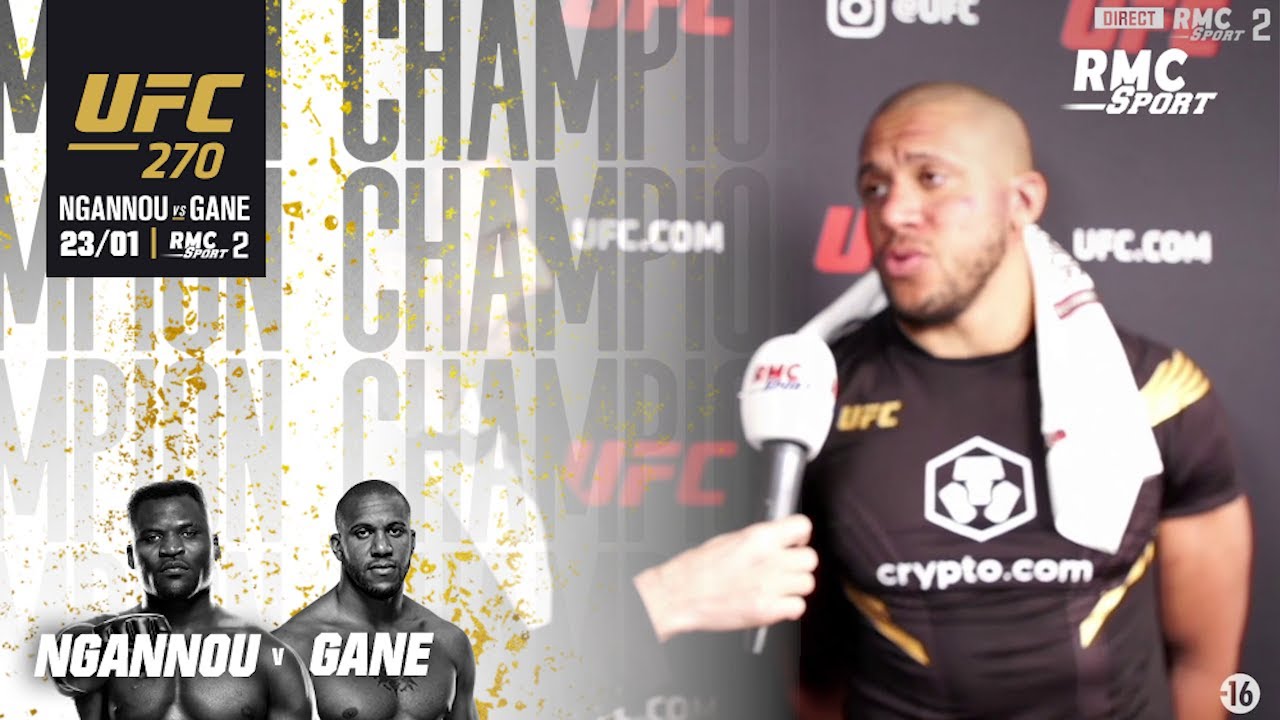 EXCLU UFC 270 La Grosse Frustration De Gane Apr s Sa D faite Face 