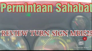 Suara Riting Mercedez Benz OH1525 || Turn Sign Signal || Suara Sent MB1525