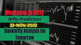 Nifty Prediction & Banknifty Analysis for Tomorrow/Tuesday || Nifty Prediction for 22 November 2022