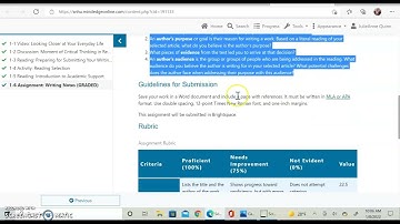 ENG 122: SNHU Major Assignments Overview (Quinn)