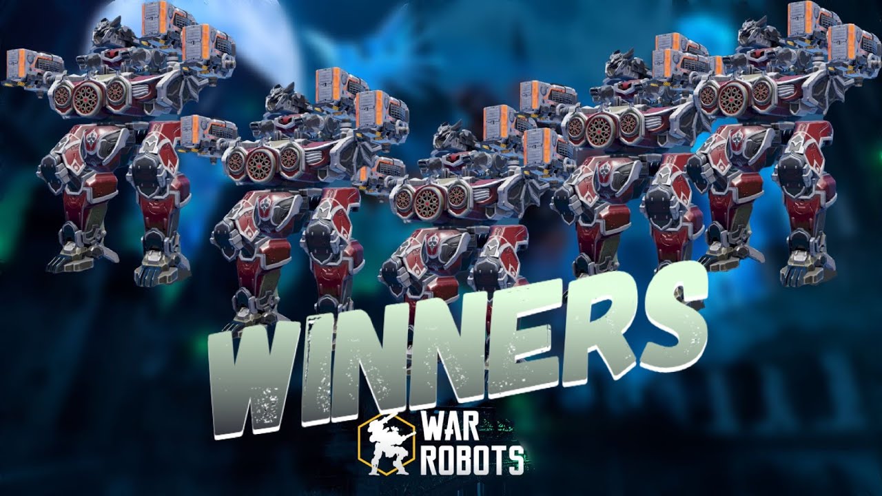 GOTHIC MARS WINNERS | GIVEAWAY WINNERS | War robots game [WR] - YouTube