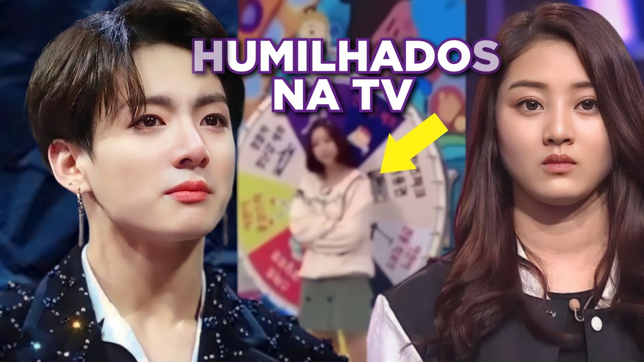 Idols Do KPOP Que Foram HUMILHADOS Na Televisão Coreana