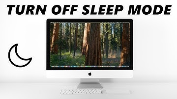 How To Disable Sleep Mode On Mac